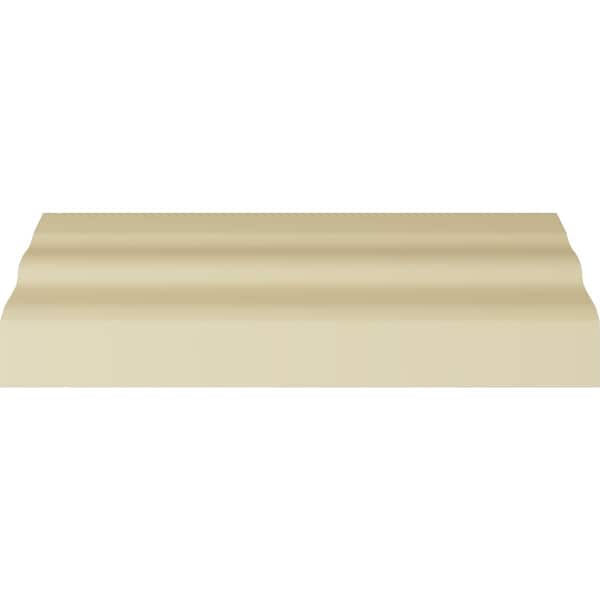 Ekena Millwork 8 1/2"H x 9 1/4"P x 12 1/2"F x 94 1/2"L Foster Cove Crown Moulding - MLD09X09X13FO