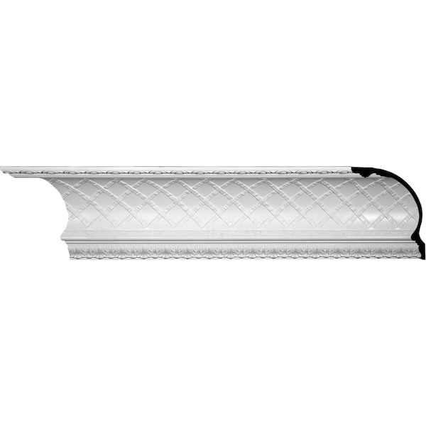 Ekena Millwork SAMPLE - 12"H x 15 3/8"P x 19 1/4"F x 12"L Brightton Crown Moulding - SAMPLE-MLD12X15X19BR