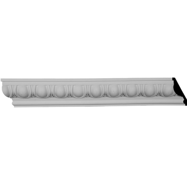 Ekena Millwork SAMPLE - 4 3/4"H x 2 3/8"P x 5 1/4"F x 12"L Egg & Dart Crown Moulding - SAMPLE-MLD04X02X05EG
