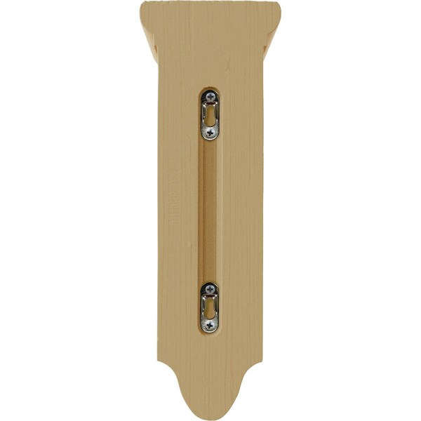 Ekena Millwork 4"W x 4"D x 12"H Arts and Crafts Corbel, Alder - COR04X04X12ARAL