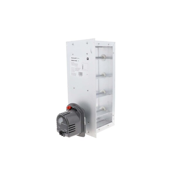 Resideo 6'' W X 14'' H Zone Damper 24Vac Power Closed/Spring Return Open Two Position Motor on 14'' Side - ZD6X14TZ