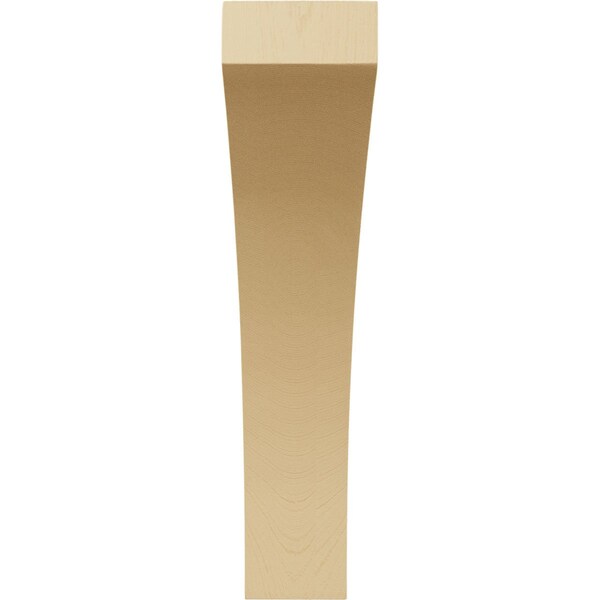 Ekena Millwork 3"W x 8 1/2"D x 14"H Jumbo Lawson Wood Corbel, Maple - CORW03X08X14LWMA