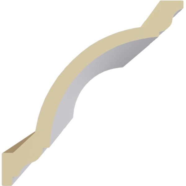 Ekena Millwork 6 1/2"H x 6 3/8"P x 8 7/8"F x 94 1/2"L Holmdel Crown Moulding - MLD07X06X09HO