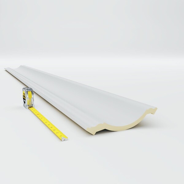 Ekena Millwork 6 1/2"H x 6 3/8"P x 8 7/8"F x 94 1/2"L Holmdel Crown Moulding - MLD07X06X09HO
