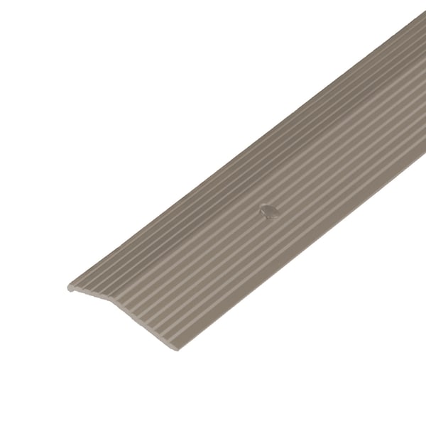 M-D Building Products Aluminum, Pewter, 72 in L, 1.375 in W - 43856