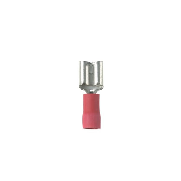 Desconexión hembra de Panduit, aislante de barril de vinilo - DVF18-250-CY