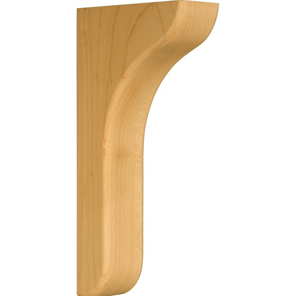 Osborne Wood Products 9 1/2 x 1 3/4 x 4 3/4 Traditional Bracket in Black Walnut - 8724W