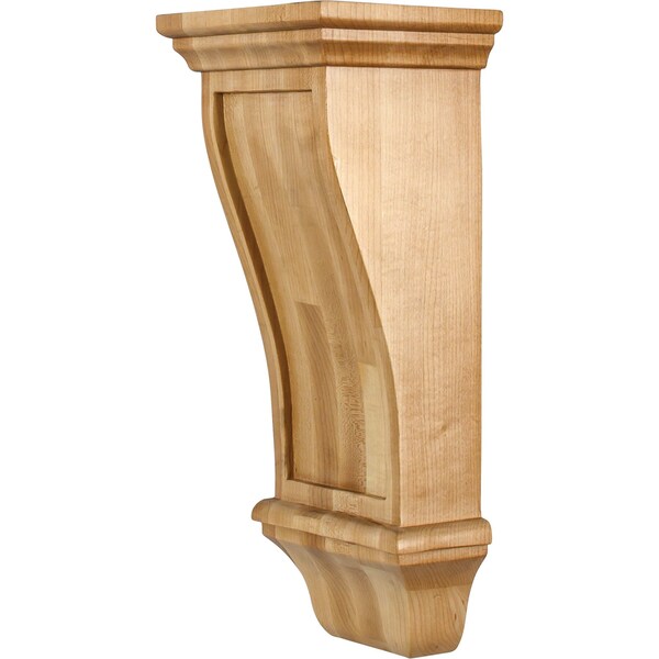 Hardware Resources 6" Wx5"Dx14"H Alder Renaissance Corbel - COR19-2ALD