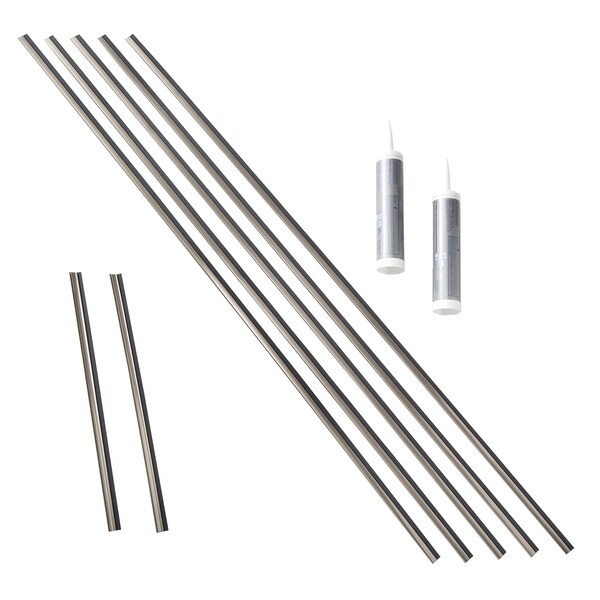 Fasade Fasade Accessory Kit Brushed Nickel - 14929