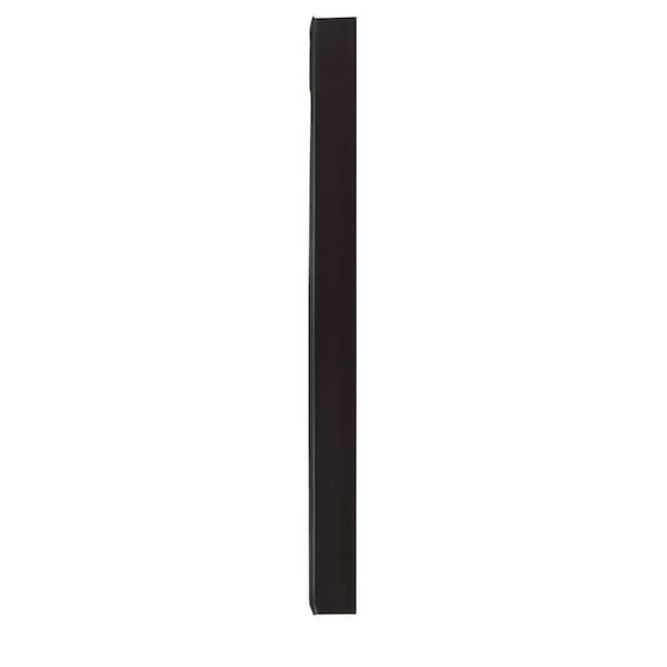 M-D Building Products M-D Building Products 4 in. H X 0.08 in. W X 48 in. L Self-Stick Black Vinyl Wall Base - 23662