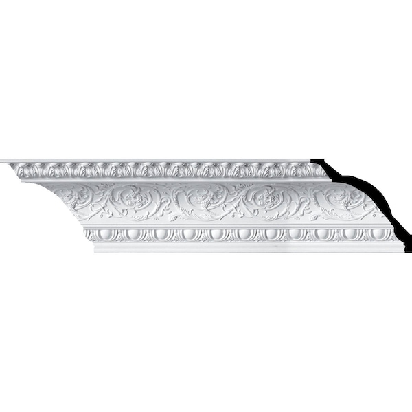 Ekena Millwork SAMPLE - 9 7/8"H x 10 5/8"P x 14 1/2"F x 12"L Hillsborough Rococo Crown Moulding - SAMPLE-MLD09X10X14HI