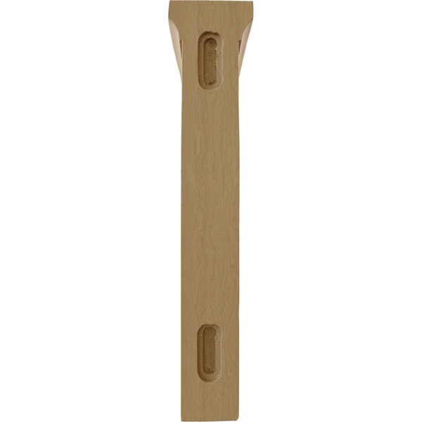 Ekena Millwork 2 1/2"W x 8"D x 12"H Extra Large Gomez Wood Bracket, Cherry - BKTW02X08X12GOCH
