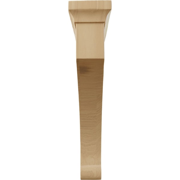 Ekena Millwork 2 1/2"W x 8"D x 12"H Extra Large Gomez Wood Bracket, Cherry - BKTW02X08X12GOCH