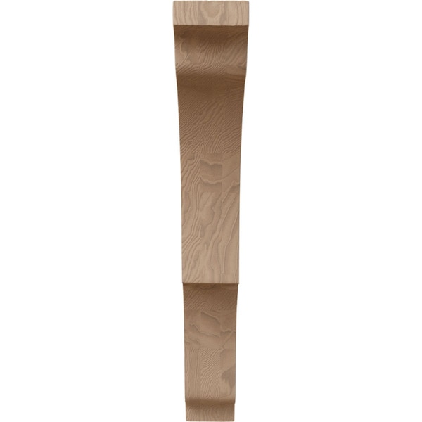 Ekena Millwork 1 3/4"W x 8 1/2"D x 12"H Large Avila Wood Bracket, Mahogany - BKTW01X08X12AVGM