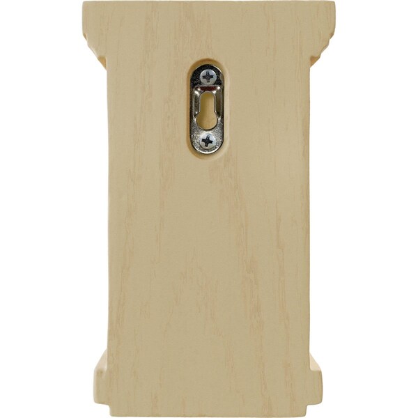 Ekena Millwork 4 1/4"W x 4 1/4"D x 7"H Fluted Mission Corbel, Maple - COR04X04X07FLMA