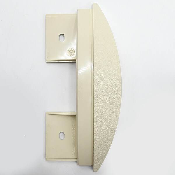 Acrovyn End Cap, PETG, Almond, 8 in H, 1 3/8 in L - SCR80MCAP920N