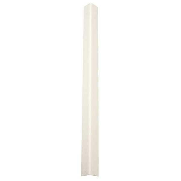 Pawling Corner Guard, Textured, Linen White, 90 Deg., 3/4"W X 48"H - CGT-34-4-301