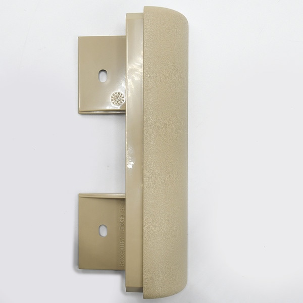 Acrovyn End Cap, PETG, Beige, 1 1/4 in L, 8 in H - SCR64MCAP103N