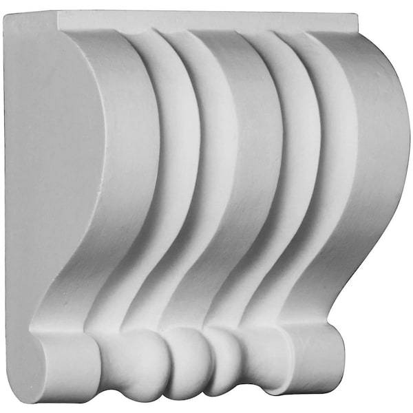 Ekena Millwork 6 1/2"W x 3 3/4"D x 7 1/8"H Elsinore Corbel - COR07X04X07EL
