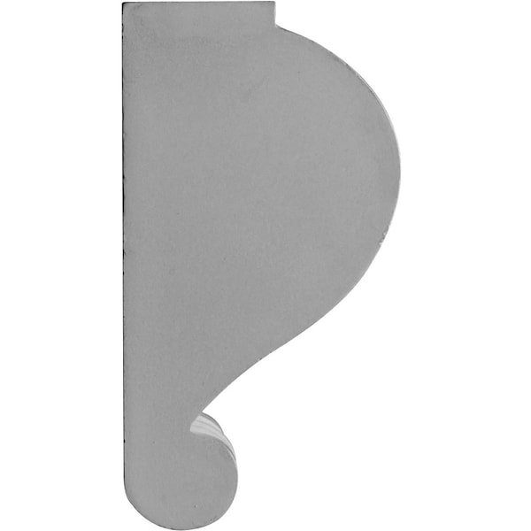 Ekena Millwork 6 1/2"W x 3 3/4"D x 7 1/8"H Elsinore Corbel - COR07X04X07EL