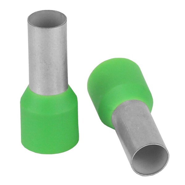 Grupo Pacer Verde 6 AWG Tornillo Tubular de Alambre - Longitud de 12 mm - Paquete de 10 - TFRL6-12MM-10