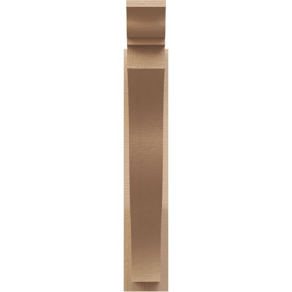 Ekena Millwork 5 1/2-in W x 30-in D x 30-in H Funston Trad Rough Cedar Woodgrain TimberThane Outlooker, Primed Tan - OUTUR055X30X30FST04RCPR