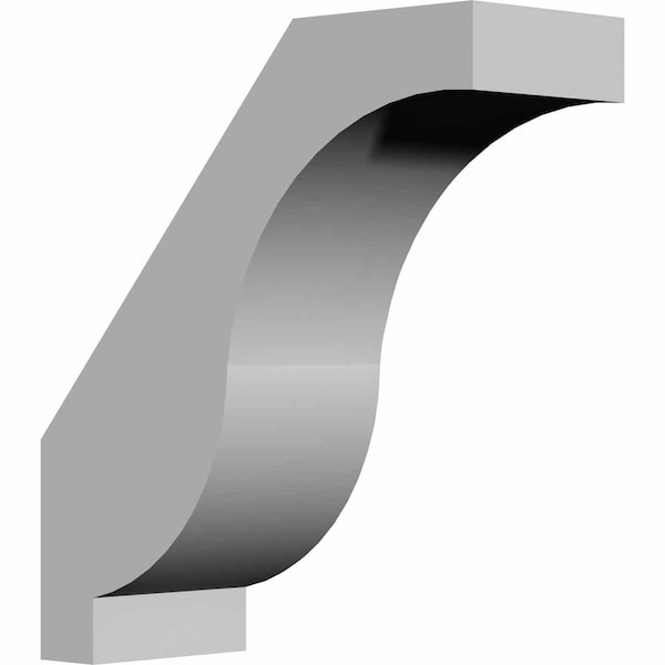 Ekena Millwork 5"W x 14 3/4"D x 12 1/2"H Reece Bracket - BKT05X14X12RE