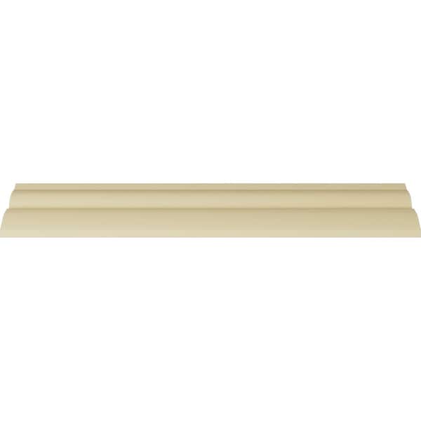 Ekena Millwork 4 3/4"H x 4 1/8"P x 6 3/8"F x 94 1/2"L, (1 5/8" Repeat), Dentil Crown Moulding - MLD05X04X06DE