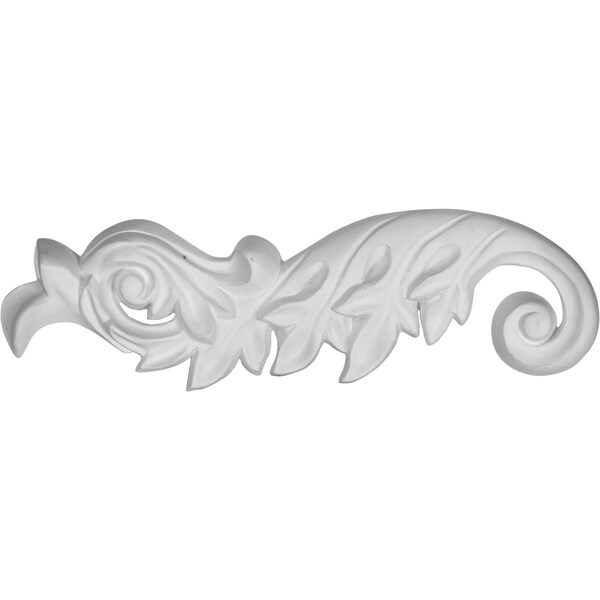 Ekena Millwork 2 1/8"W x 7 3/8"H x 5/8"P Granada Onlay, Left - ONL02X07X01GR-L
