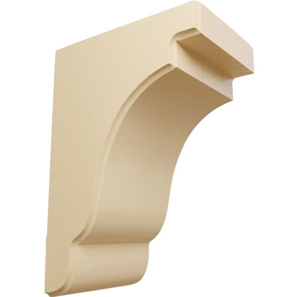 Ekena Millwork 5 1/4"W x 7 1/4"D x 9 1/2"H Bedford Bracket, Maple - BKTW05X07X10BEMA