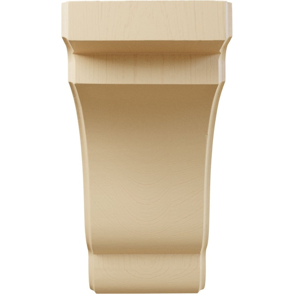 Ekena Millwork 5 1/4"W x 7 1/4"D x 9 1/2"H Bedford Bracket, Maple - BKTW05X07X10BEMA