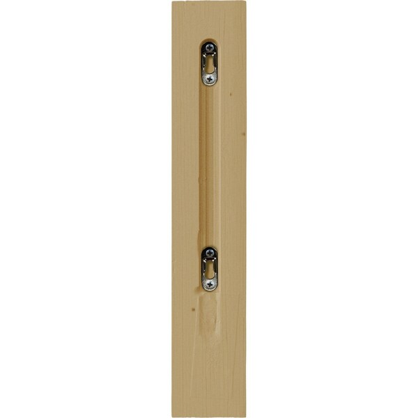 Ekena Millwork 2 1/2"W x 8"D x 14"H Large Rockport Wood Corbel, Alder - CORW03X08X14RKAL