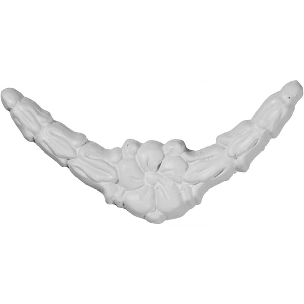 Ekena Millwork 4 1/8"W x 2"H x 3/8"P Southampton Swag Onlay - ONL04X02SO
