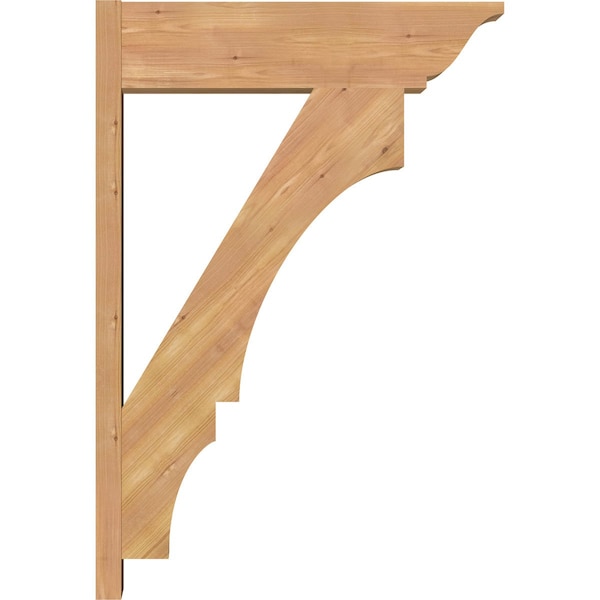 Ekena Millwork Balboa Traditional Smooth Outlooker, Western Red Cedar, 7 1/2"W x 26"D x 38"H - OUT08X26X38BOA01SWR