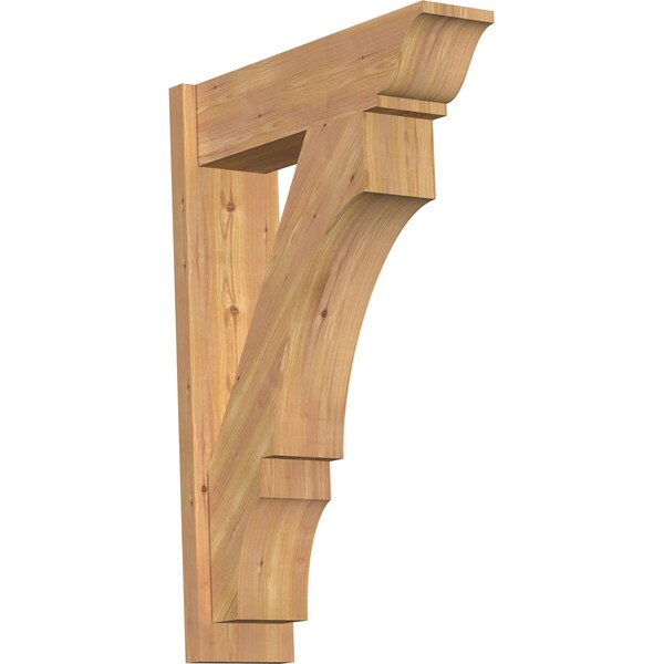 Ekena Millwork Balboa Traditional Smooth Outlooker, Western Red Cedar, 7 1/2"W x 26"D x 38"H - OUT08X26X38BOA01SWR