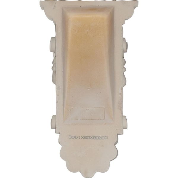 Ekena Millwork 8"W x 5"D x 14 7/8"H Acanthus Shell Corbel - COR08X05X14AC