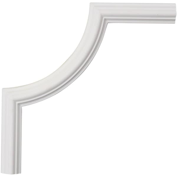 Ekena Millwork Panel Moulding Corner, High Density Urethane, 8 in H, 8 in W - PML08X08CL-2