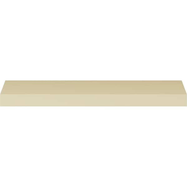 Ekena Millwork 2"H x 1 7/8"P x 2 3/4"F x 94 1/2"L Reece Traditional Smooth Crown Moulding - MLD02X01X02RE