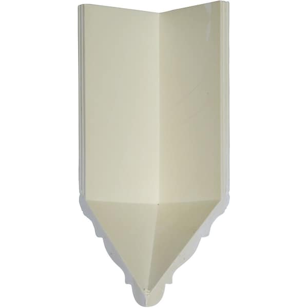 Ekena Millwork Moulding Inside Corner, Urethane, 11-1/2 in H, 6 in W - MIC06X06BI