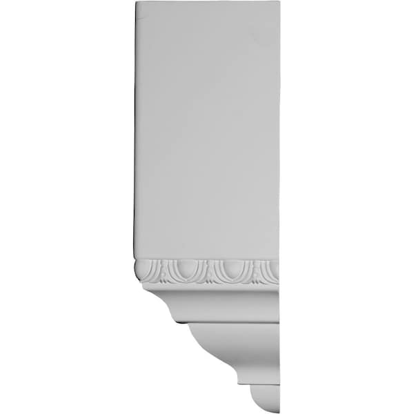 Ekena Millwork Moulding Inside Corner, Urethane, 11-1/2 in H, 6 in W - MIC06X06BI
