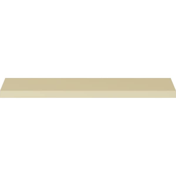 Ekena Millwork 1 5/8"H x 1 5/8"P x 2 1/4"F x 94 1/2"L Odessa Traditional Smooth Crown Moulding - MLD01X01X02OD