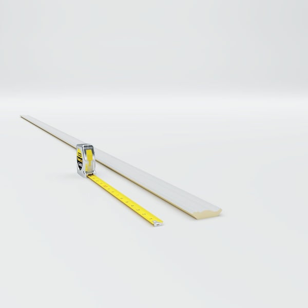 Ekena Millwork 1 5/8"H x 1 5/8"P x 2 1/4"F x 94 1/2"L Odessa Traditional Smooth Crown Moulding - MLD01X01X02OD