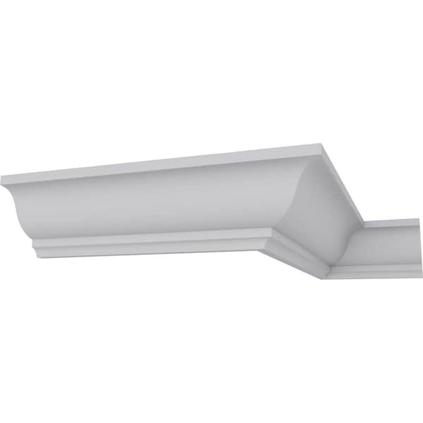 Ekena Millwork 1 5/8"H x 1 5/8"P x 2 1/4"F x 94 1/2"L Odessa Traditional Smooth Crown Moulding - MLD01X01X02OD