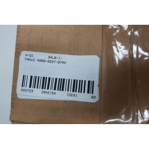 Fanuc 3Ph 1.6Kw 3000Rpm 8Nm 200-240V-Ac Servo Motor - A06B-0227-B705