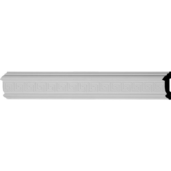 Ekena Millwork SAMPLE - 3 1/8"H x 7/8"P x 12"L Eris Key Chair Rail - SAMPLE-CHA03X01ER