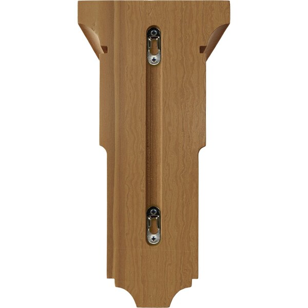 Ekena Millwork 7"W x 7 3/4"D x 14"H Jumbo Reyes Wood Corbel, Cherry - CORW07X07X14RYCH