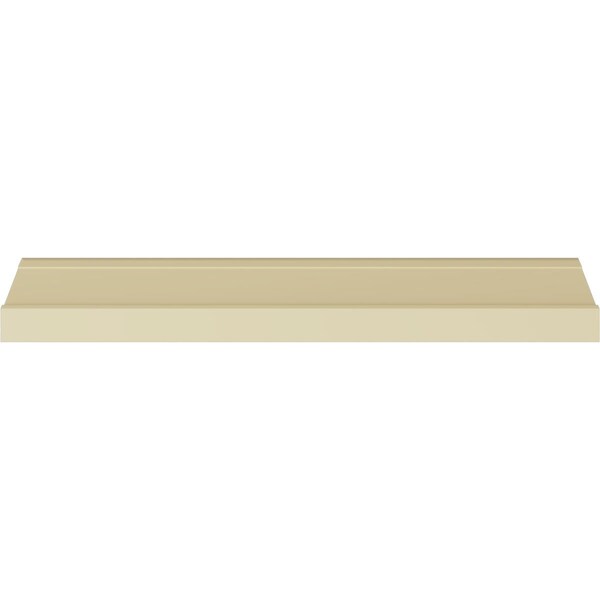 Ekena Millwork 2 5/8"H x 2 5/8"P x 3 5/8"F x 94 1/2"L Tirana Crown Moulding - MLD03X03X04TI