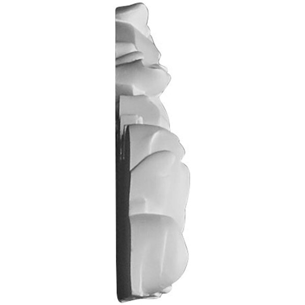 Ekena Millwork 17 1/4"W x 6 1/4"H x 1 1/8"P Logan Onlay, Left - ONL17X06X01LO-L