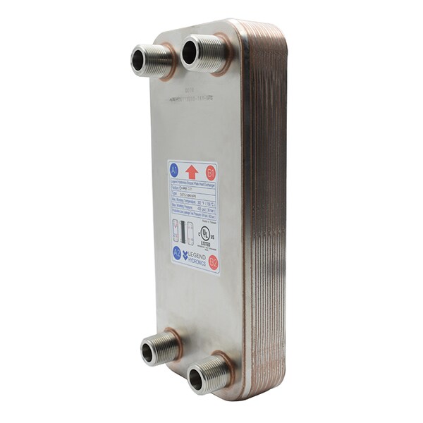 Legend Valve 3/4"DOUBLE WALL HE HX240BDW-24 - 807-036