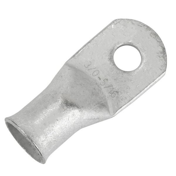 Pacer Tinned Lug 3/0 AWG - Tamaño de perno de 5/16 pulgadas - Paquete de 10 unidades - TAE3/0-56R-10